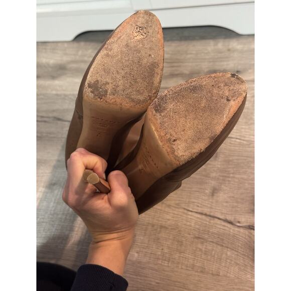 CASADEI Brown Stretch Leather High Heels Platform Stiletto Boots Made in Italy 7 - Picture 9 of 9